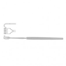 Retractor 4 Sharp Prongs Stainless Steel, 16.5 cm - 6 1/2"